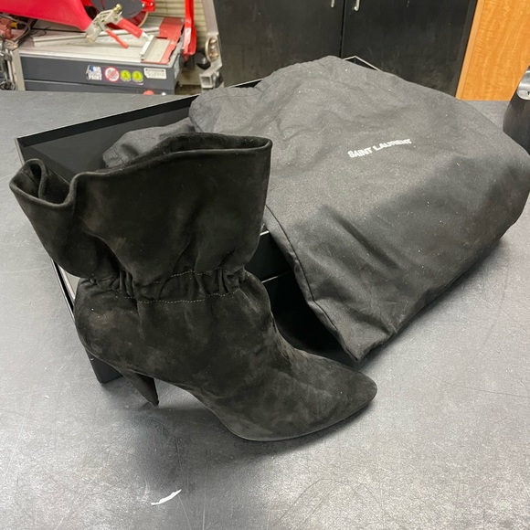 YSL SUEDE BOOTS -European Size 40 US Size 9 - Picture 4 of 13
